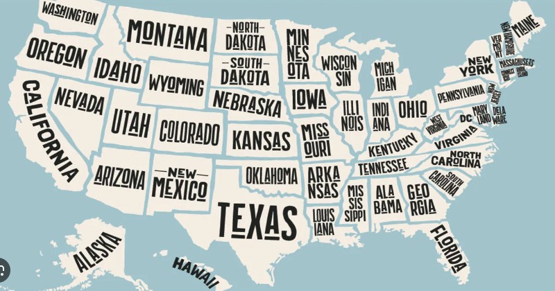 states in USA